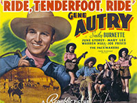 Ride, Tenderfoot, Ride